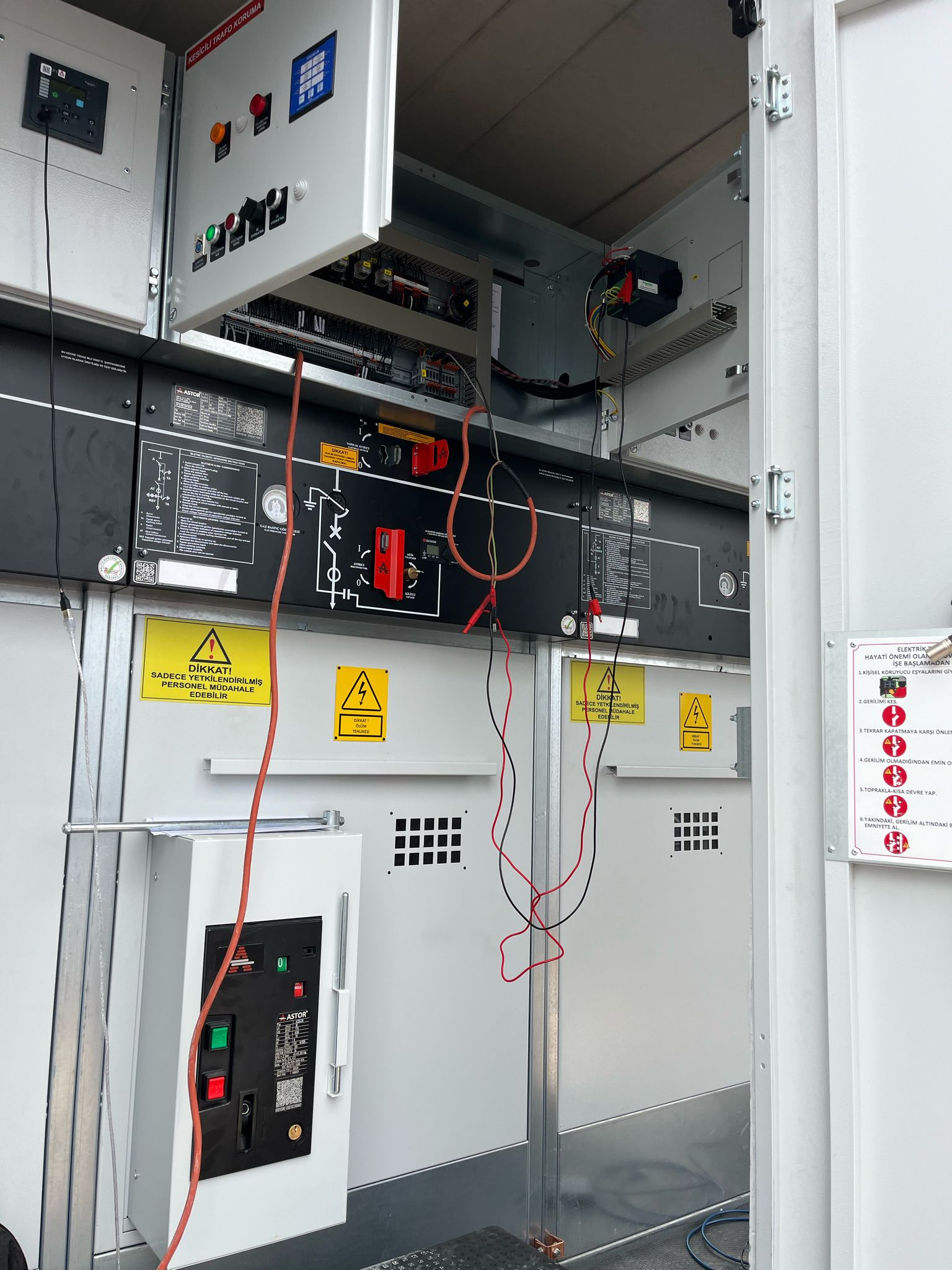 Röle Testi Saha Fotoğraları