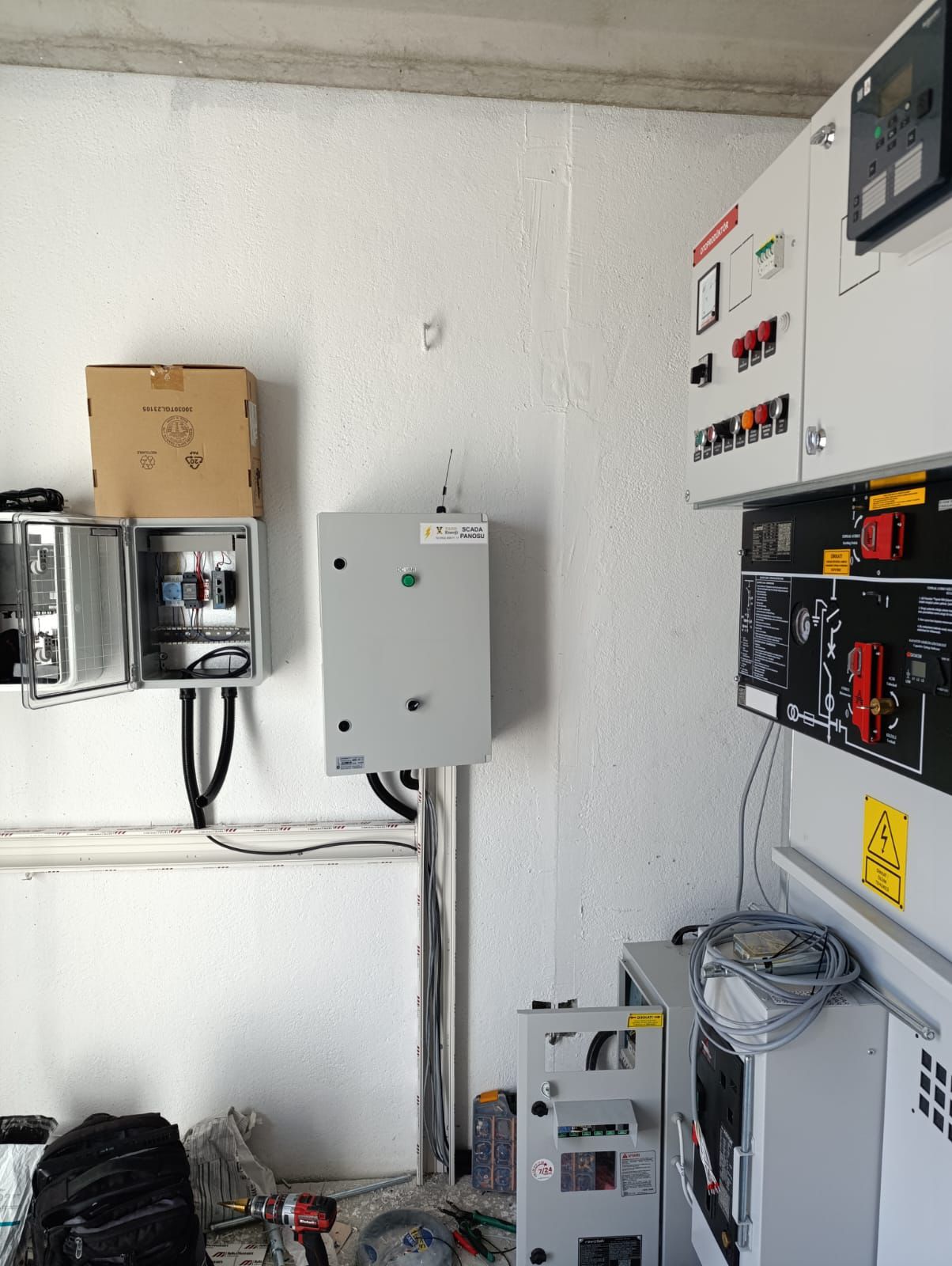 Güneş enerji Santrallerinde Dağıtım Şirketi Adaptasyonu Saha Görselleri